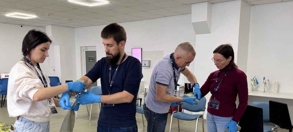 Тренінг зупинка кровотеч